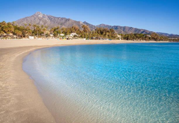 Beach & Puerto Banus Marbella Penthouse Buitenkant foto
